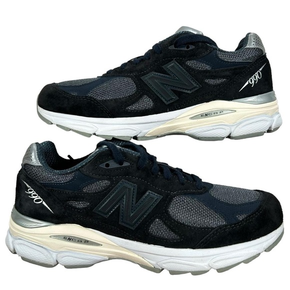 New Balance 990 v3 Kith Genesis Blue Made In The USA 2021 Sneakers Size 5.5